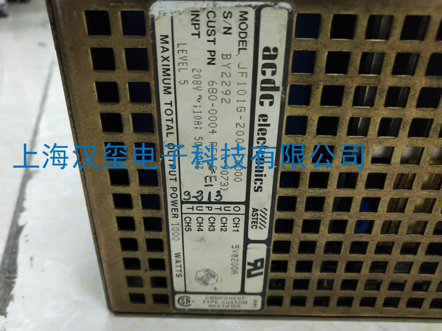 燈絲電源專業(yè)維修-acdc--JF101G-2000-0000